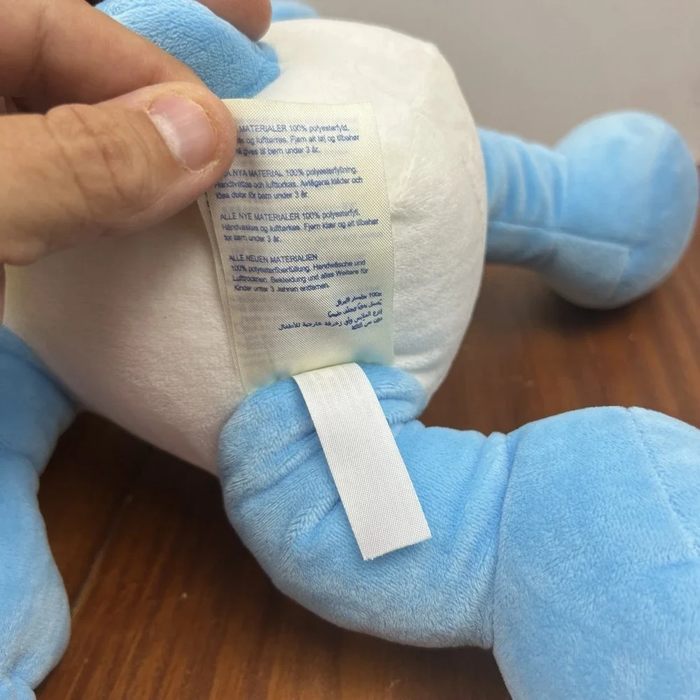 Smurf Build A Bear Workshop Blue Smurfette Girl Toy Plush Stuffed Animal 18
